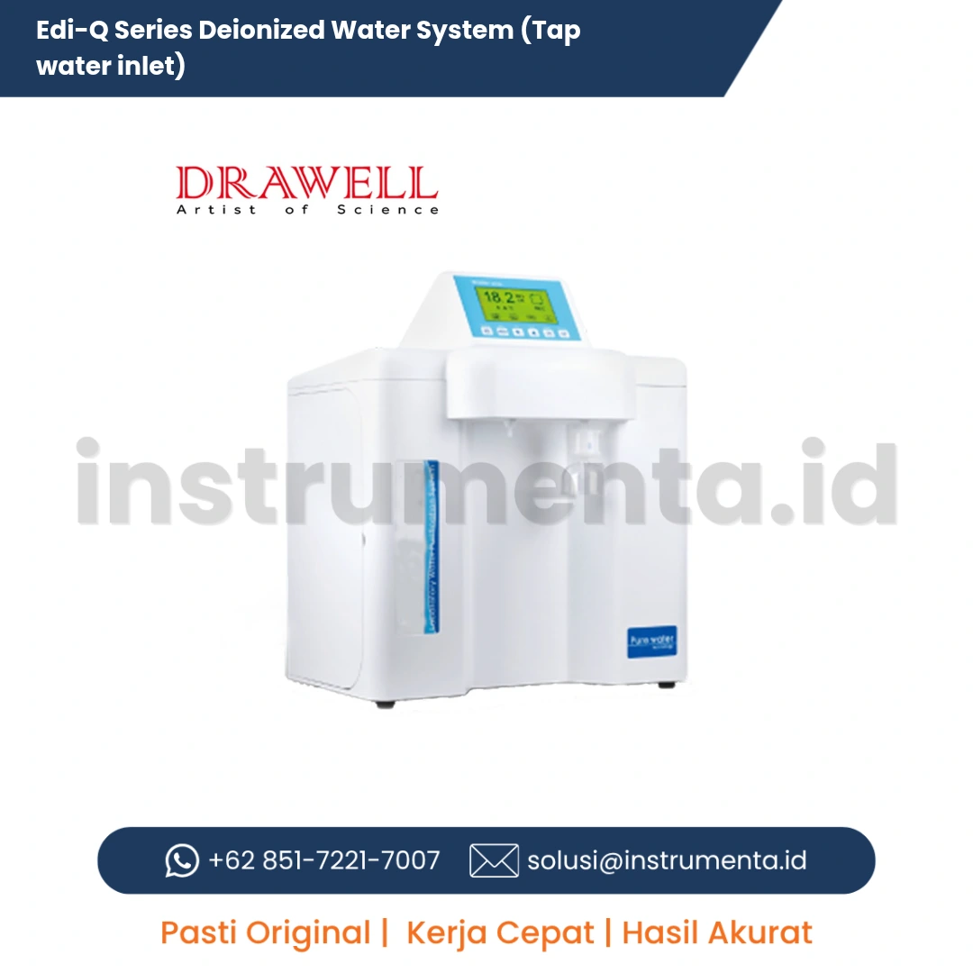 Distributor Resmi Edi-Q Series Deionized Water System Tap Water Inlet Ready Stock